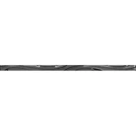 Бордюр Kerlife Mosaic Lux Lines Antracita Cristal 2,5x60 см