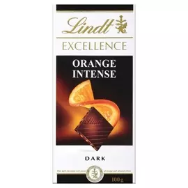 Шоколад Lindt Excellence апельсин темный шоколад 100г