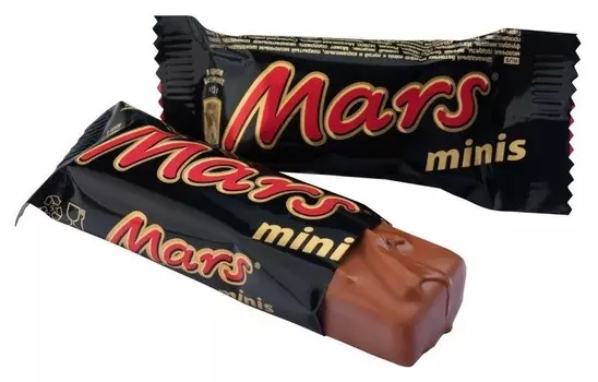 Шоколадный батончик Mars миниc, 1кг
