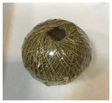 Шпагат льняной д.1,4мм, 1250 текс 100м евробобна