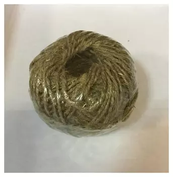 Шпагат льняной д.1,4мм, 1250 текс 50м евробобна