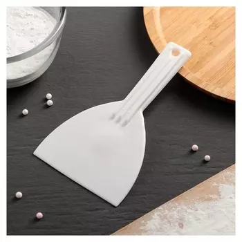 Шпатель кондитерский с ручкой доляна, 16,5×9,5 см
