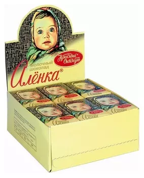 Шоколад аленка 15г 42 шт/уп.