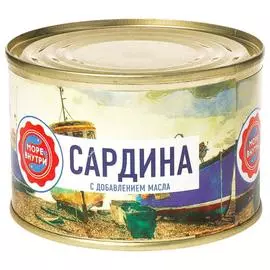 Сардина Море внутри В масле 240 г