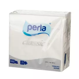 Салфетки Wepa lucca Perla classico 2сл white 100шт (310540/310541)