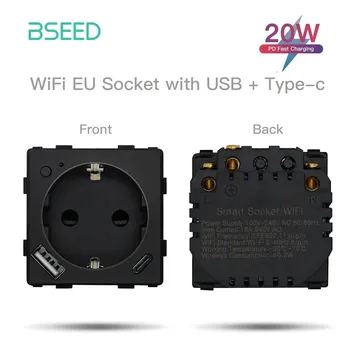 Умная розетка BSEED Wi-Fi