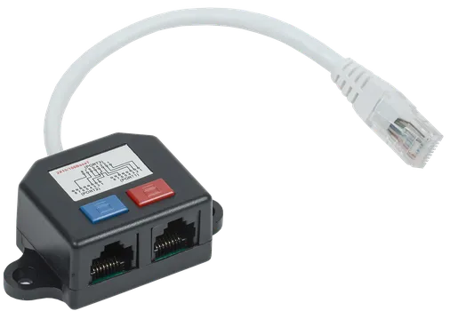 Разветвитель (Y-адаптер) ITK cat.5e 1RJ45-2xRJ45 (CS7-1C5EU-Y2-1)