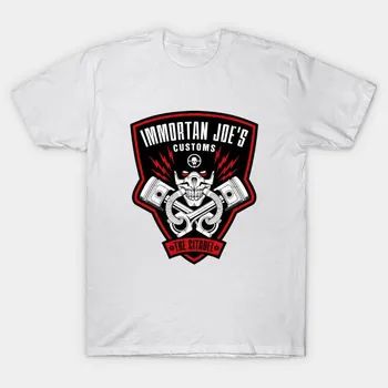 Футболка женщины Immortan Joes Customs Harajuku Печать Кавайи футболка Летний короткий рукав женский футболка Top Tee S