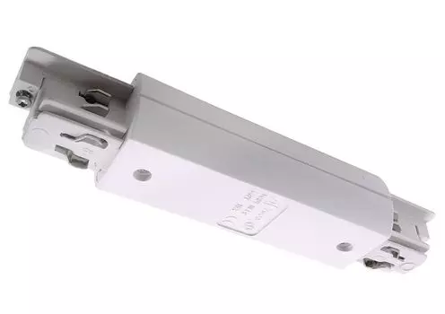 Коннектор 3-х фазный квадратный прямой с блоком питания Deko-Light 555661
