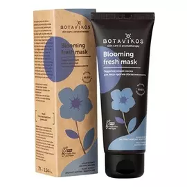 Маска для всех типов кожи лица гидратирующая против обезвоженности BLOOMING FRESH