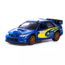 Машина металлическая Subaru Impreza Wrc, открываются двери, инерция