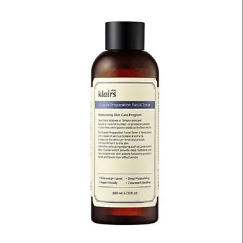 DEAR, KLAIRS Тонер с бета-глюканом и гиалуроновой кислотой Supple Preparation Facial Toner 180.0