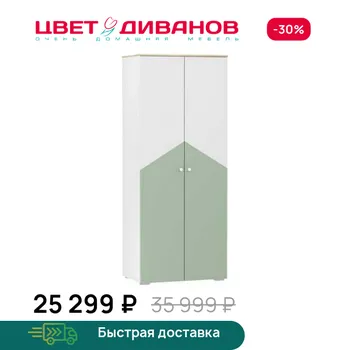 Шкаф для одежды Цвет Диванов