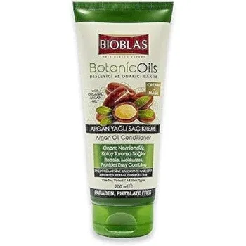 BIOBLAS Кондиционер с аргановым маслом для ухода за волосами, подходит для всех типов волос, восстанавливает от линии роста волос до кончиков, 250 мл