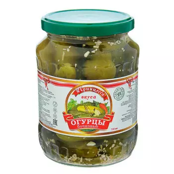 Огурцы бочковые Принцесса вкуса 680г