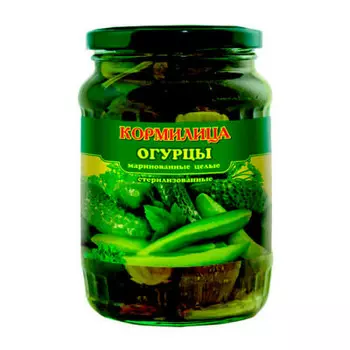 Огурцы кормилица 6-9 см 720г ст/б
