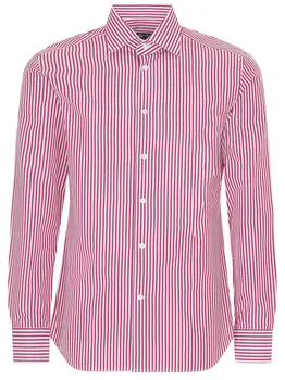 Рубашка Slim Fit хлопковая CORNELIANI