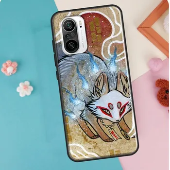 Чехол Fox в японском стиле для POCO M3 M4 F1 F2 F3 X4 GT X3 Pro, чехол для Xiaomi 11T 10T 12 Pro 12X Mi 11 Lite Mi 9T (9T Pro)