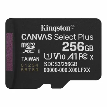 Карта памяти Kingston 128G Micro SD, 100 МБ/с., класс 10, sd memoria, 128 ГБ/64 ГБ/256 ГБ SD/TF флэш-карта 512 ГБ/256 ГБ microSD для телефона A1 64GB