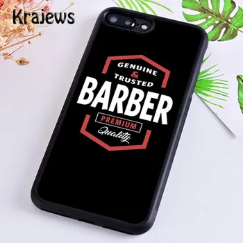 Мягкий чехол для телефона Krajews Love Barber Life для iPhone 14 5 SE 6s 7 8 plus 11 12 13 pro X XR XS max Samsung S21 S22ultra Plus iPhone 6plus