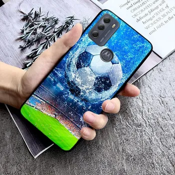 Чехол для телефона «Футбольный спорт» для Motorola Moto E7 Plus E32 E20 E40 Edge 20 Lite G22 G52 G20 G30 G100 G60 G50 G10 G Pure G Stylus Moto E7
