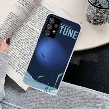 Крутой чехол для телефона Solar System для Samsung Galaxy S10 S21 S22 Plus Ultra A91 A51 A21S A12 Прозрачный чехол для телефона Galaxy S30