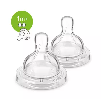 Соска с медленным потоком Avent Anti-colic артSCF632/27 2шт