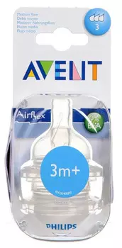 Соска со средним потоком Avent Anti-colic артSCF633/27 2шт