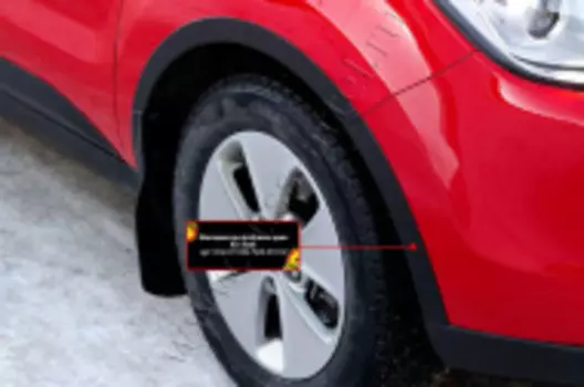 Накладки на колёсные арки Русская Артель KIA Soul 2014-2016