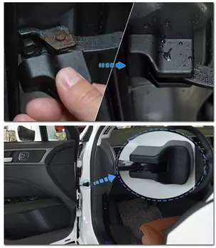 Накладки на ограничители дверей для Citroen C4 Седан 2013 - 2016