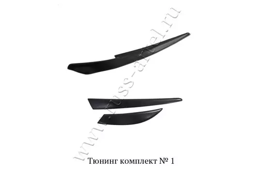 Накладки на передние и задние фары Русская Артель Mitsubishi Lancer X 2007-2010