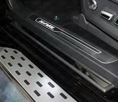 Накладки на пластиковые пороги TCC HAVH917-01 Haval H9 2017-