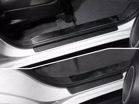 Накладки на пластиковые пороги TCC LIFX6017-01 Lifan X60 2017-