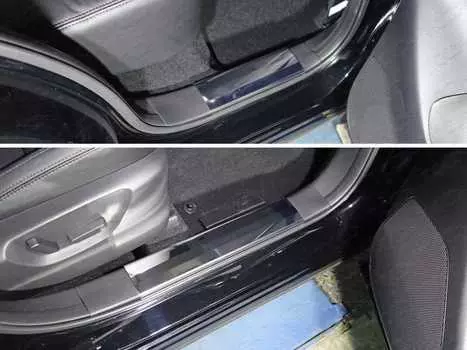 Накладки на пластиковые пороги TCC MAZCX515-35 Mazda CX-5 2015-2016