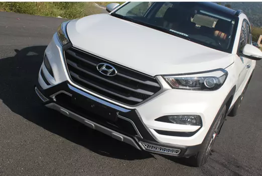 Накладки на бампера, обвес Beijing Hyundai ver.2 для Hyundai Tucson (2015- по н.в. )