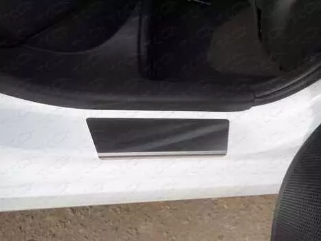 Накладки на пороги TCC HYUNSOL14-04 Hyundai Solaris 2017