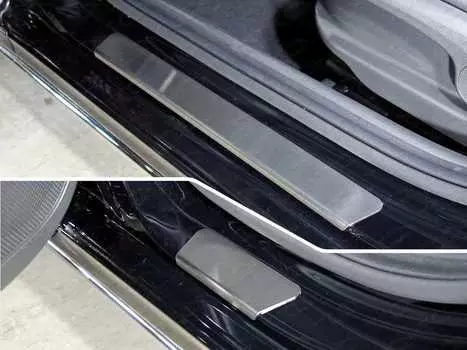 Накладки на пороги TCC HYUNSOL17-07 Hyundai Solaris 2 2017-