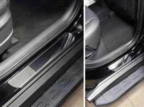Накладки на пороги TCC HYUNTUC15-11 Hyundai Tucson 2015-2018