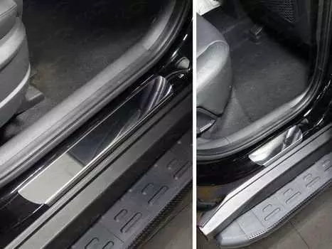 Накладки на пороги TCC HYUNTUC18-01 Hyundai Tucson 2018-