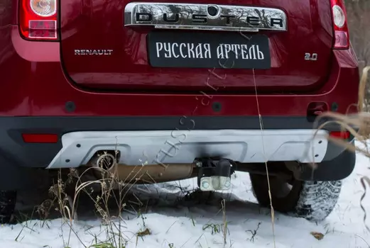 Накладка заднего бампера (аэродинамический обвес) усиленный