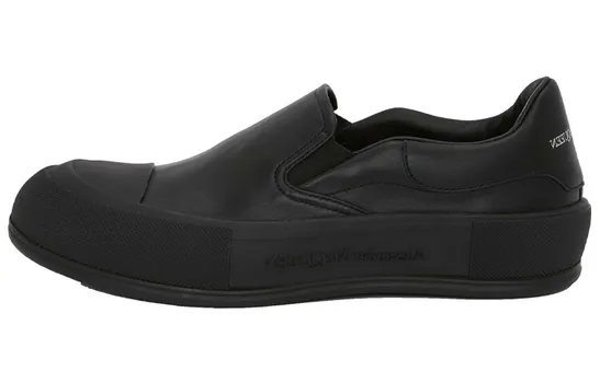 Слипоны женские Alexander Mcqueen, черный