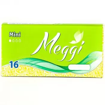 MEGGI Тампоны гигиенические "Meggi" Mini 16.0