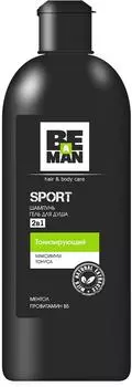 Гель-шампунь Be a man Sport Тонизирующий 2в1 360мл