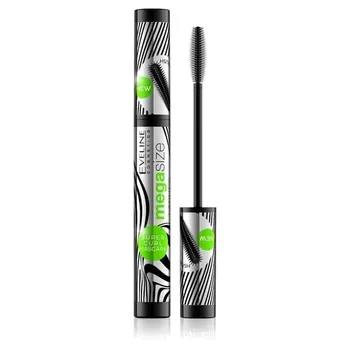 Тушь для ресниц Mega Size Lashes, удлиняющая и подкручивающая, 10 мл Eveline Cosmetics