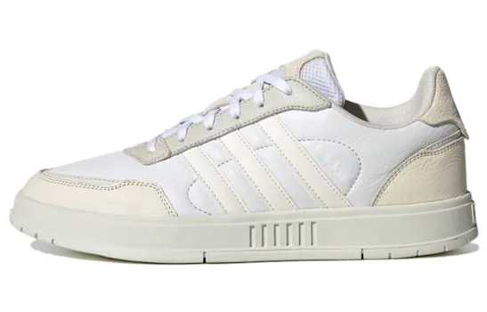 Кроссовки для скейтбординга Courtmaster, унисекс, низкие, кремово-белые Adidas Neo