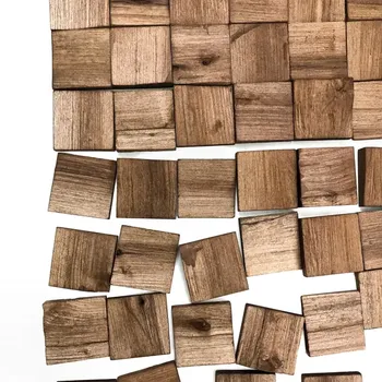 3D мозаика Arabesco Колотая береза под орех 80x80 мм 150 шт. 0.96 м