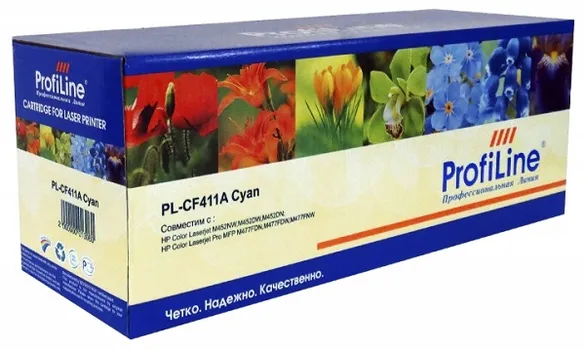 Картридж ProfiLine PL_CF411A/046_C для HP Color LaserJet Pro CM377/CM377dw/CM452/CM452dn/CM452nw/CM477/CM477fdw/Canon LBP654Cx/LBP653Cdw cyan 2300 коп