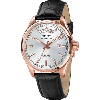 Швейцарские наручные мужские часы Epos 3501.142.24.98.25. Коллекция Passion