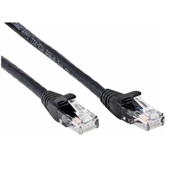 Кабель патч-корд U/UTP 6e кат. 20м Aopen ANP612B-BK-20M CAT6E UTP 20M BLACK