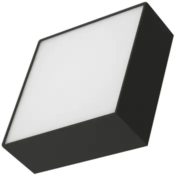 Потолочный светильник LED прямоугольный SP-QUADRO-S175x175-16W Day4000 (BK, 120 deg, 230V) (Arlight, IP40 Металл) 034784
